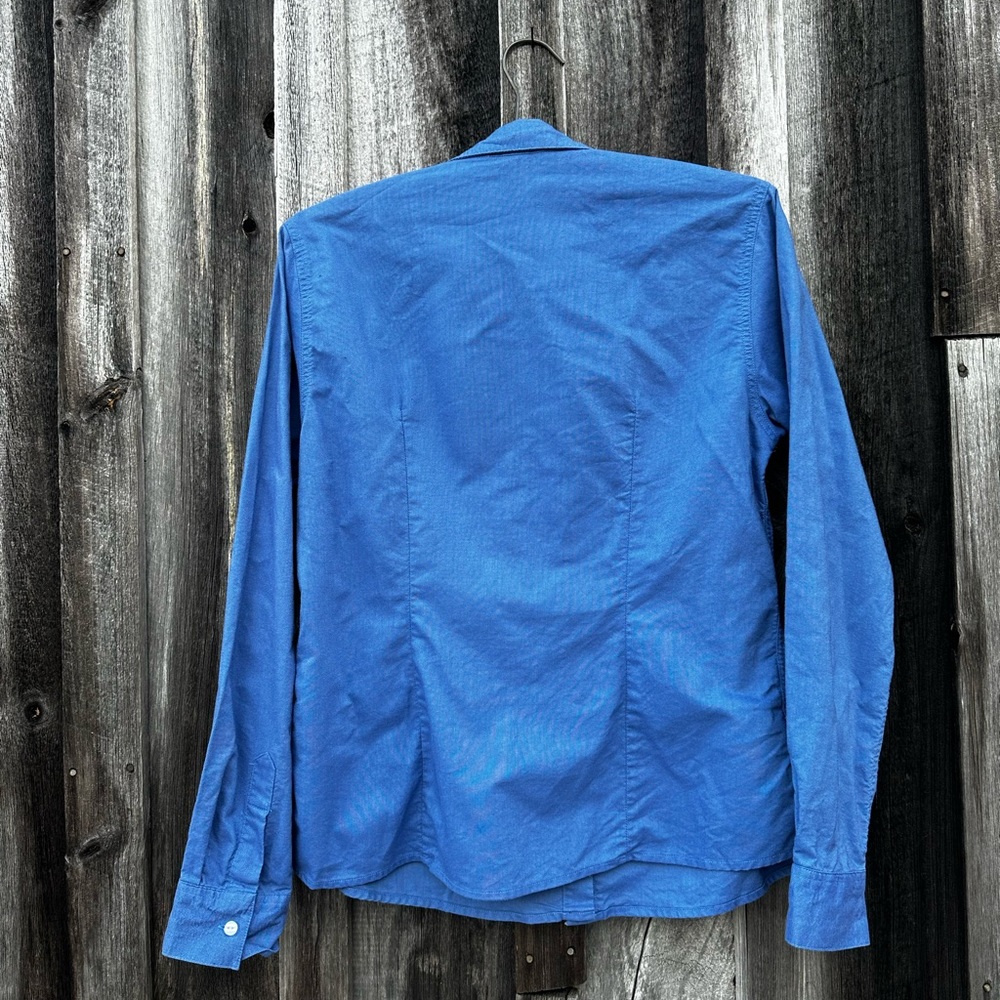 Blue Button Down - Picture 2 of 4